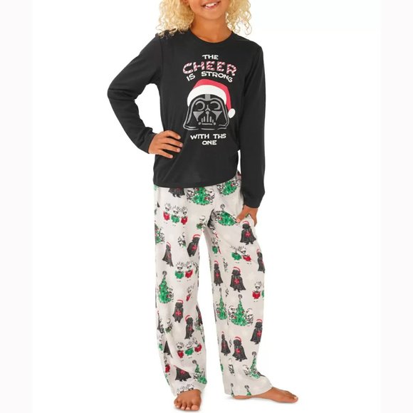 munki munki Other - Munki Munki Matching Kids Star Wars Holiday Traditions Pajama Set